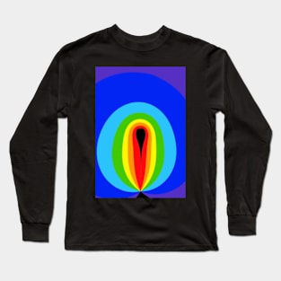 Black Hearts and Rainbows Long Sleeve T-Shirt